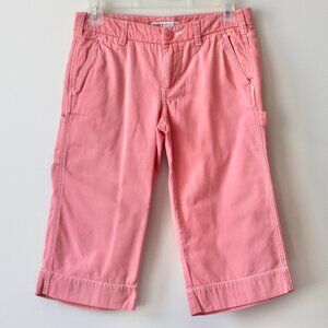 Roxy Vintage 2000's 100% Cotton Salmon Pink Knee-Length Bermuda Shorts 1